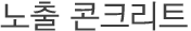 노출 콘크리트